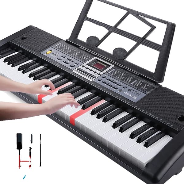 Elektroniskt tangentbord, 61 tangenter, MIDI-kontroller