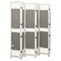 Miniatyrbillede 4 af 8: vidaXL 6-panels rumdeler 210x165 cm stof grå