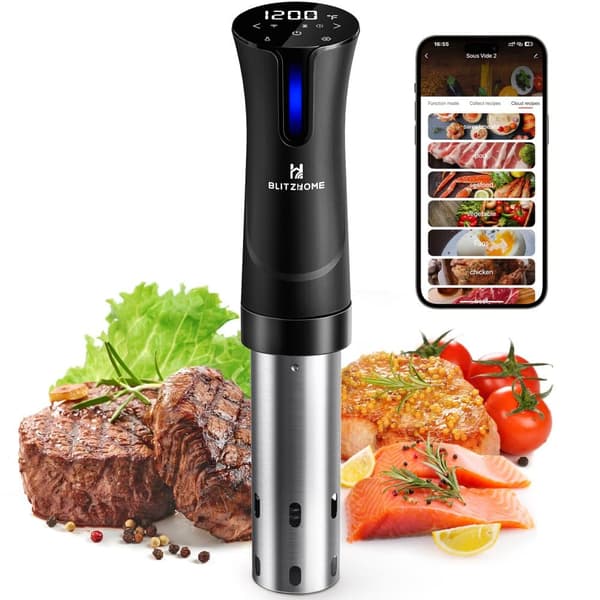 WiFi Sous Vide maskine 1100W præcisionskomfur Immersion Circulator Ultra Quiet