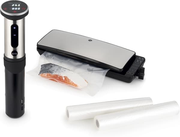 Wilfa SVB1-1200S Sous Vide Kit - sous vide-cirkulator och vakuumförpackare