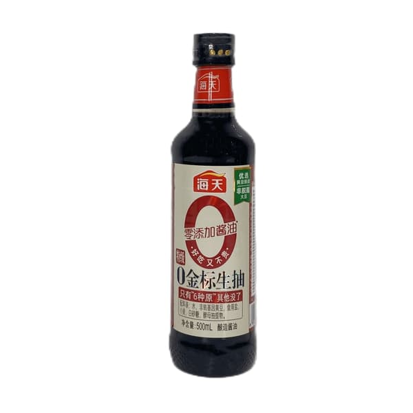 Sojasås 0 Light 500ml Golden Label Haitian Kina