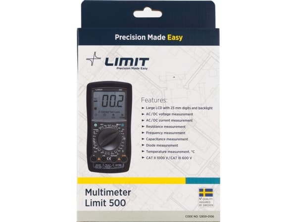 Begrens UNIVERSAL DIGITAL METER LIMIT 500
