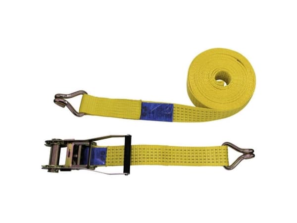 Petex 43193219 Kaksiosainen kiristyshihna Vetovoima LC-kiinnitys (yksittäinen / suora)=2500 daN (L x S) 8 m x 50 mm Salpa EN 12195
