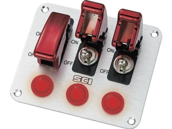 TRU COMPONENTS Auton ohjauspaneeli TC-R18-P3A 12 V/DC 20 A 1 x Off/On Klikkaava 1 kpl