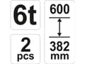 Miniatyrbilde 2 av 5: Yato YT-17312, 6,2 kg, 2 stykker