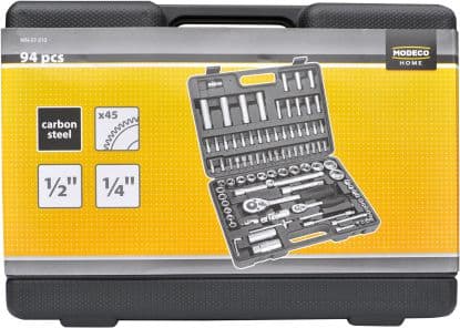 Modeco 1/2 "socket wrench set 94pcs (MN-57-310)
