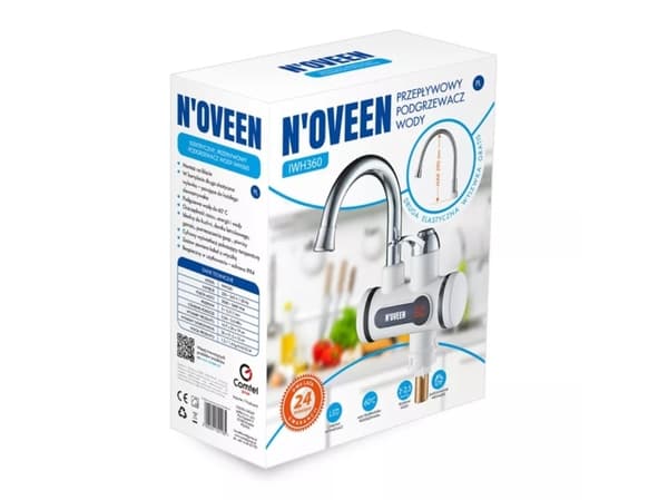 Vannkoker Øyeblikkelig varmtvannsbereder Noveen IWH360 3,6 kW 0,6 MPa (IWH360)