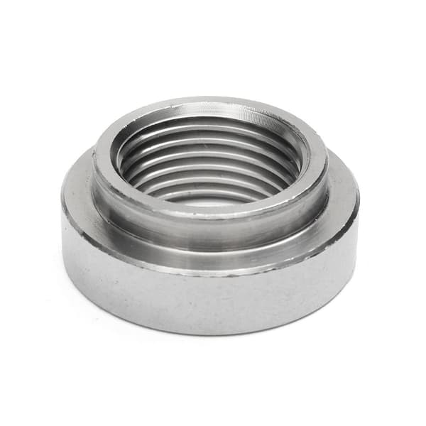 10x 430 rostfritt stål avgasrör Basmutter M18 x 1,5 Bung O2 syresensor(10 x basmutter)