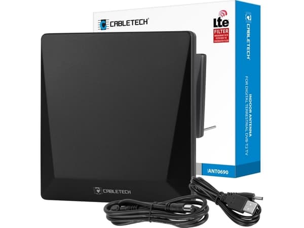 Innendørsantenne for digital bakkenett-TV DVB-T2 Cabletech