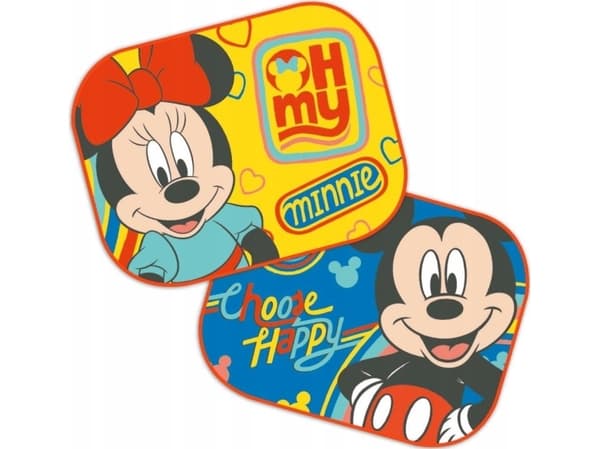 Seitsemän auton aurinkosuojaa Disney Minnie &amp; Mickey