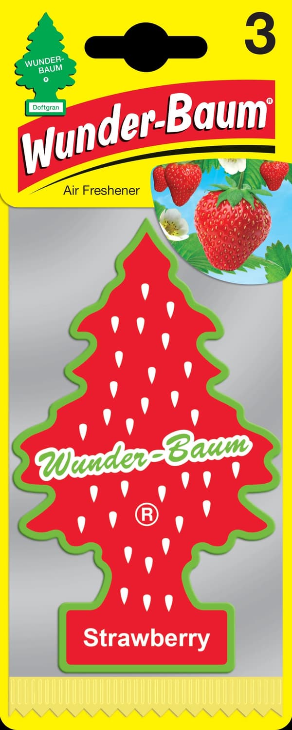 Wunder-Baum Tuoksupuu Mansikka - 3 kpl.