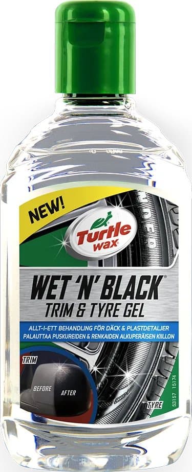 Turtle Wax Wet´n Black Trim & Tyre - Gel - 300 ml.