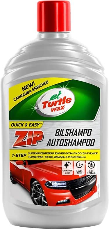 Turtle Wax Zip Bilschampo - 500 ml.