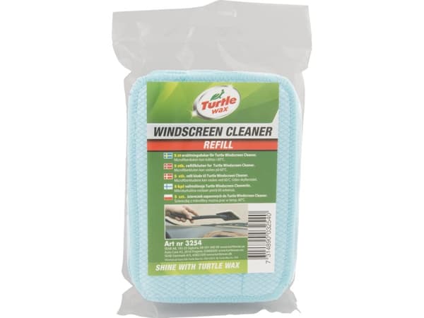 Turtle Wax Windscreen Cleaner - Ruderenser Refill - 5 stk.