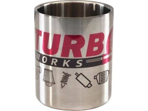 TurboWorks metallmugg 300 ml silver TurboWorks