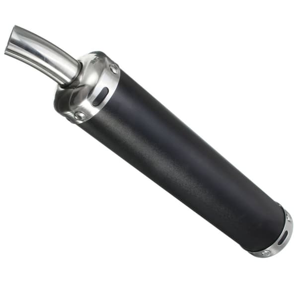 Universal motorcykel udstødningsdæmper 280 x 60mm 2 takts metal