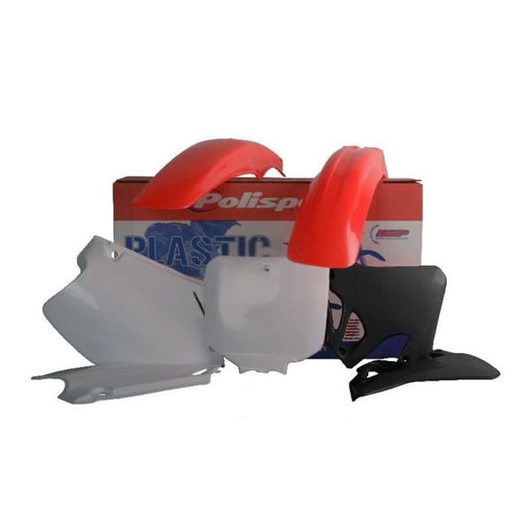 Polisport Off Road Mx Kit Honda Cr125r 95-97 Cr250r 95-96 Oem Röd,Vit