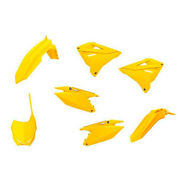 Polisport Mx Kit Restyling Suzuki Rm125/250 01-08 Keltainen