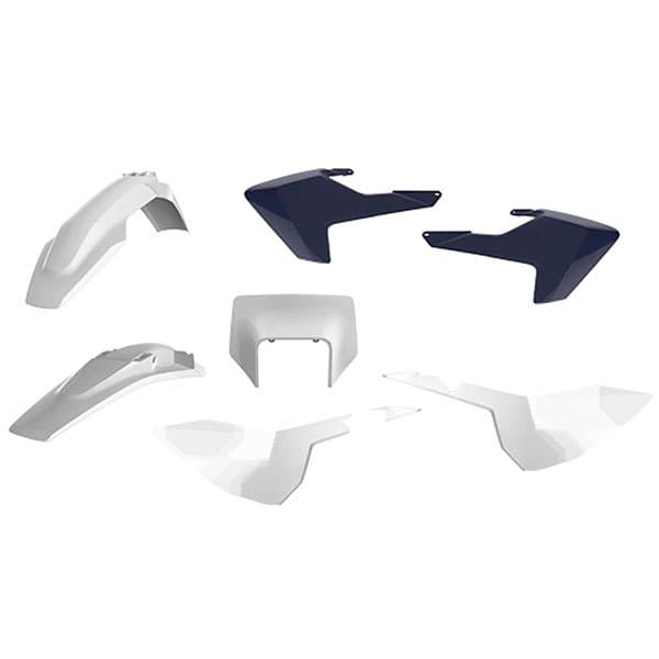 Polisport Off Road Kit Husqvarna Te/fe 17-19 Oem 17-18 Hvid,Sort