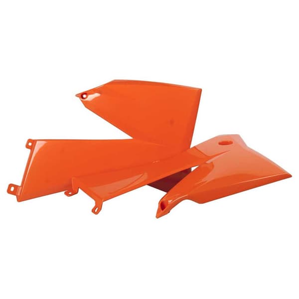 Polisport Jäähdytin Kauhat Ktm Sx/sx-f 05-06 Exc 05-07 Exc-f/xc 06-07 Xc-f 07 Oranssi