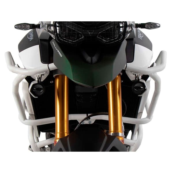 Hepco Becker Putkimainen Moottorin Suojus Solid Triumph Tiger 900 Rally/gt/pro 20 5097605 00 03 Valkoinen