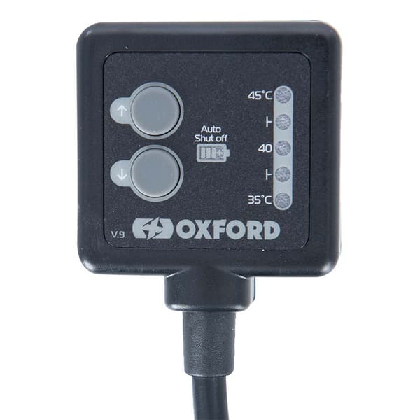 Oxford Automatiske Termostat-varmegreb Evo Touring Sort