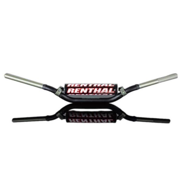 Renthal Højt Scrambler Styr Med Beskytter Twinwall Carmichael Sort 28.6 mm / 804 mm