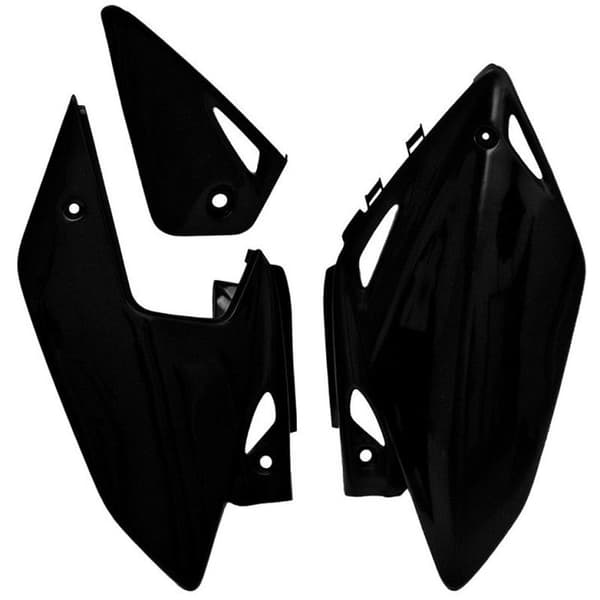 Rtech Sidepaneler Honda Crf 450x Sort 2005-2017