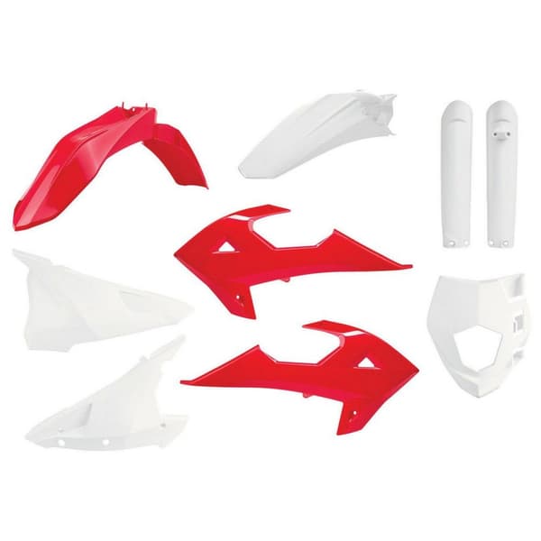 Polisport Enduro Full Kit Gas Gas Ec/ece 18-20 Röd,Vit