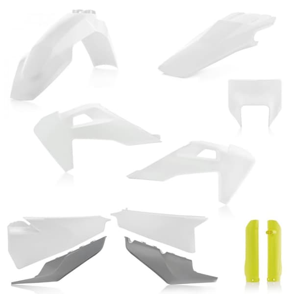 Acerbis Plastsæt Husqvarna Te/fe 20 Hvid