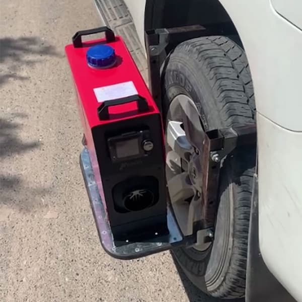 Fäste för Eberspacher Airtronic D2 Diesel tillsatsvärmare, 3 växlar justerbart tillsatsvärmarfäste