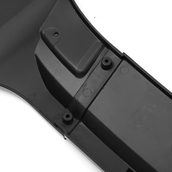 Puskuri, etuspoileri jako etuesiliina kiiltävä musta autoon Volkswagen VW Golf MK7 MK7.5 GTI 2014-2019