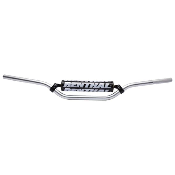 Renthal Scrambler-ohjaustanko Suojalla Motocross Reed/windham Hopeinen 22.2 mm / 807 mm