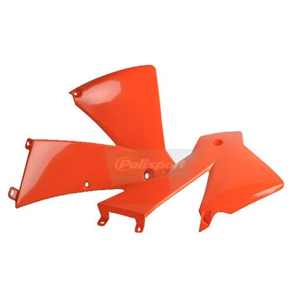 Polisport Jäähdytin Kauhat Ktm Sx 01-04 Exc 03-04 Oranssi