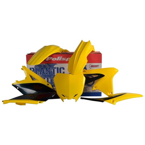 Polisport Off Road Mx Kit Suzuki Rmz250 10-18 Oem 10-12 Keltainen