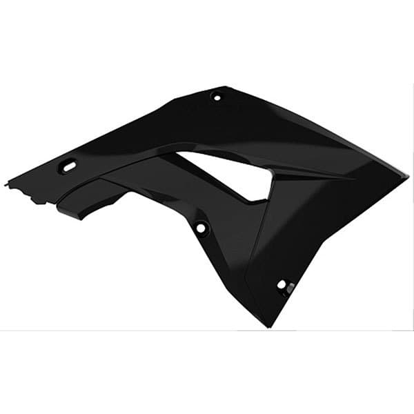 Polisport Off Road Radiator Scoops Honda Cr125/250 02-07 Sort