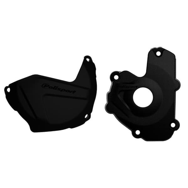 Polisport Off Road Kytkin Ja Sytytyssuojasarja Kawasaki Kx250f 13-16 Musta