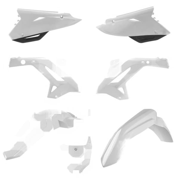 Polisport Off Road Restyling-kit Honda Cr125/250 02-07 Vit