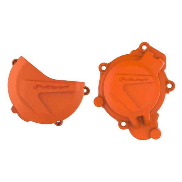 Polisport Off Road Kopplings-och Tändningsskyddssats Ktm Sx/xc 125/150&husqvarna Tc125 16-18 Orange