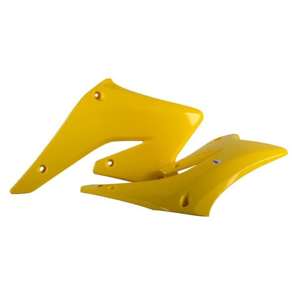 Polisport Off Road Radiator Scoops Suzuki Rmz250 04-06 Gul