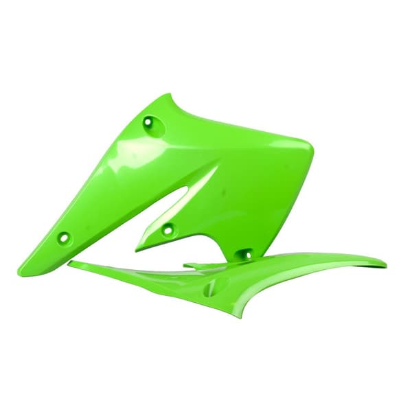 Polisport Off Road Jäähdytin Kauhat Kawasaki Kx250f 04-05 Vihreä