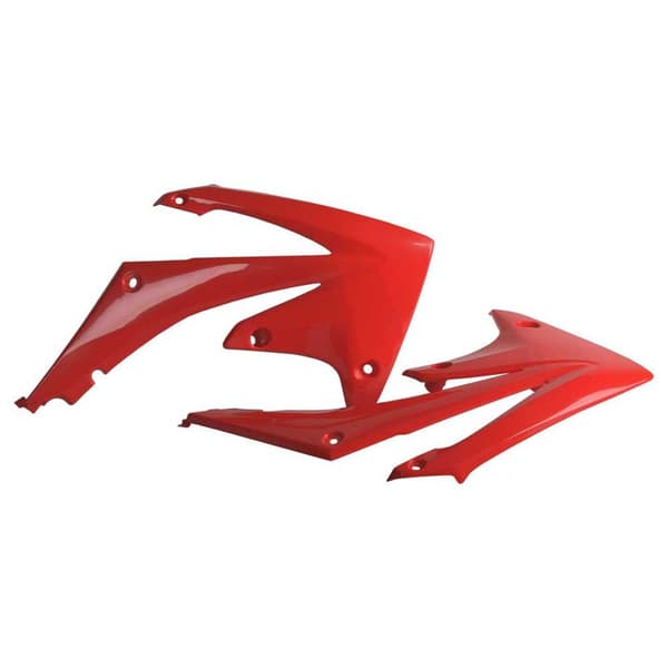 Polisport Off Road Jäähdytin Kauhat Honda Crf250r 10-13 Crf450r 09-12 Punainen