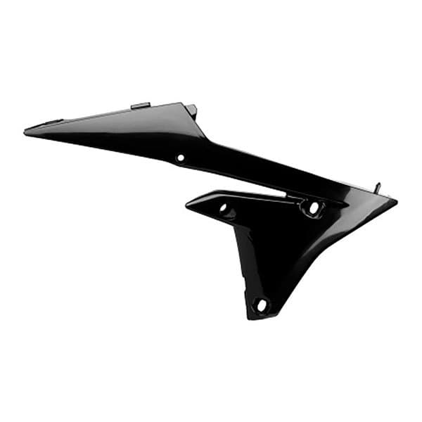 Polisport Off Road Jäähdytin Kauhat Yamaha Yz250f 14-18 Yz450f 14-17 Yz250fx 15-18 Musta