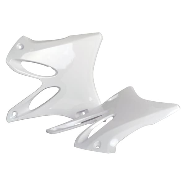 Polisport Off Road Jäähdytin Kauhat Yamaha Yz125/250 02-14 Valkoinen
