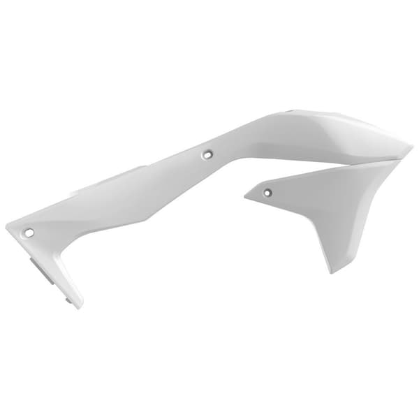 Polisport Off Road Radiator Scoops Kawasaki Kx450f 16-18 Hvid