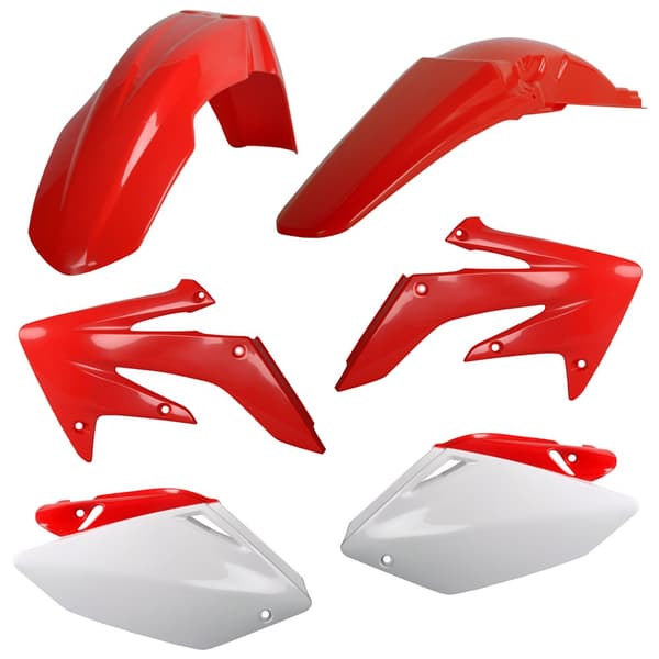 Cemoto Sæt Mx Honda Crf250r 04-05 Rød