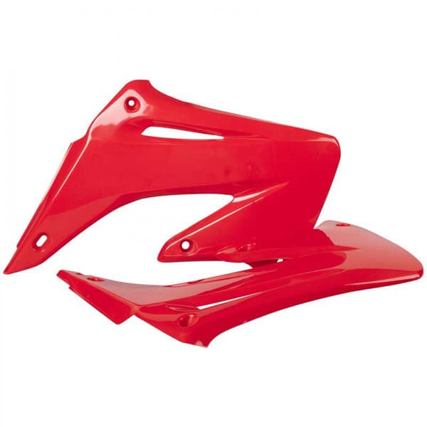 Cemoto Radiatorskjolde Honda Cr125r/250r 02-07 Rød