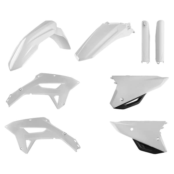 Cemoto Radiatorskjolde Honda Crf250rx 22-23/crf450rx 21-23 Hvid