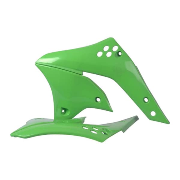 Cemoto Radiatorskjolde Kawasaki Kx250f 06-08 Grøn