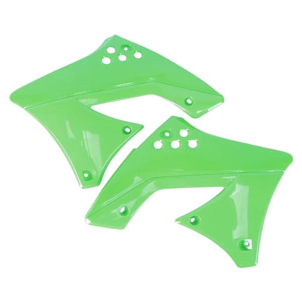 Polisport Off Road Jäähdyttimen Suojukset Kawasaki Klx110 10-23 Vihreä